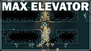 The FULLY UPGRADED Elevator is FAST in Dome Keeper