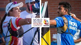 Spain v India — recurve junior mixed team gold | Wroclaw 2021 World Archery Youth Championships