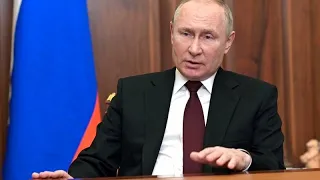 Putin anuncia una operación militar en Ucrania para defender a los separatistas del este del país