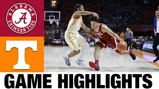 #1 Alabama vs #10 Tennessee | 2023 College Basketball Highlights