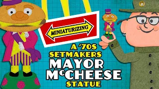 Making a Miniature Mcdonaldland Mayor McCheese