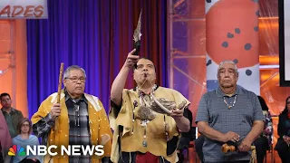 Watch: L.A. Tribe performs land acknowledgement ceremony as part of racial healing event