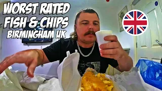 I Tried The Worst Rated Fish & Chips Store In Birmingham UK