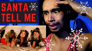 Ariana Grande - Santa Tell Me (Official Video)! FIRST TIME REACTION!