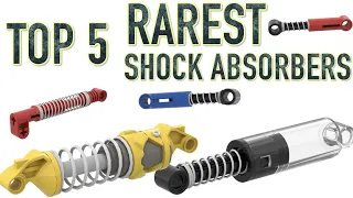 5 Rarest LEGO Technic Shock Absorbers of all time