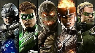 INJUSTICE 2 - Все Супер Приемы Все Персонажи