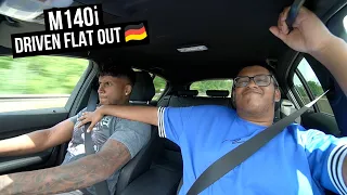 SCARING my BROTHER on the AUTOBAHN FLAT OUT in the M140i (ft. NURBURGRING)