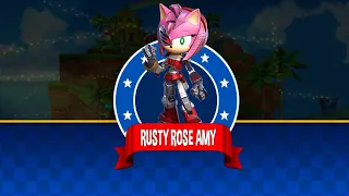 Sonic Dash - Rusty Rose Amy Coming Soon New Character - All Characters Unlocked - Run Gameplay