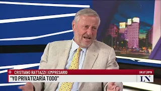 Cristiano Rattazzi: "Los grandes empresarios creen en Milei"