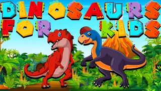 Learn Types Of Dinosaurs - Learning Dinosaur Names For Kids