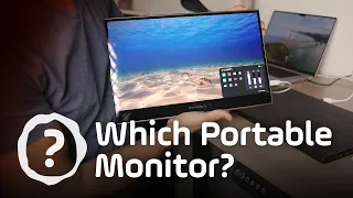 The BEST Portable Monitor 🎯 4 Displays Compared - OLED vs IPS