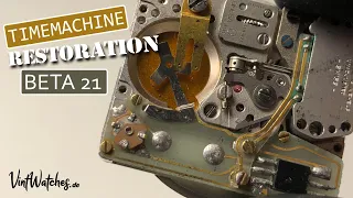 Restoration of a Omega Constellation Electroquartz f8192Hz - Legendary Beta21 Movement Repair - ASMR