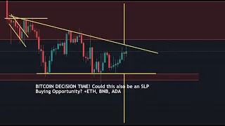 BITCOIN DECISION TIME! Could this also be an SLP Buying Opportunity? +ETH, BNB, ADA | Crypto Tagalog