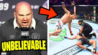 10 Shocking Moments UFC Doesn’t Want Fans To See!