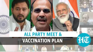 Covid vaccine: Congress, RJD raise concerns after PM Modi holds all-party meet