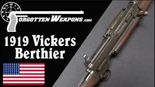 Vickers-Berthier 1919 US Trials Rifle (Second Type)