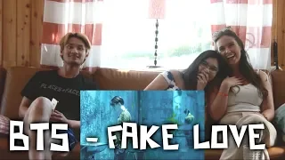 BTS (방탄소년단) - FAKE LOVE reaction