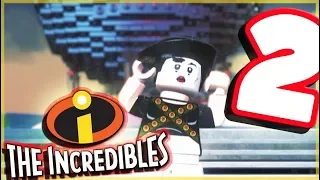 Lego Incredibles Free Roam Part 2 BOMB VOYAGE Boss Battle (PS4 Pro)