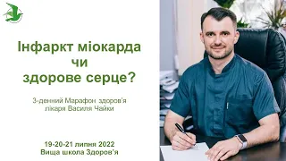 День 3. Здорове серце на все життя. Марафон здоров'я лікаря Василя Чайки