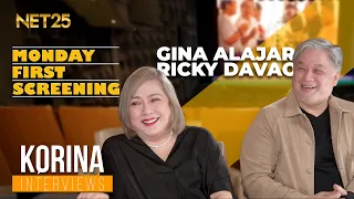 Korina Interviews with Ricky Davao & Gina Alajar  | August 27, 2023