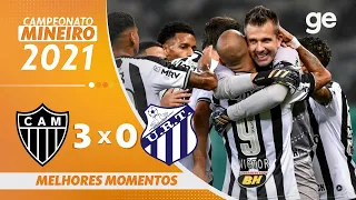 ATLÉTICO-MG 3 X 0 URT | MELHORES MOMENTOS | 1ª RODADA MINEIRO 2021 | ge.globo