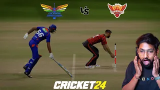 SRH vs LSG  IPL 2024 T20 Match In Cricket 24 | THEFILMYAMIT