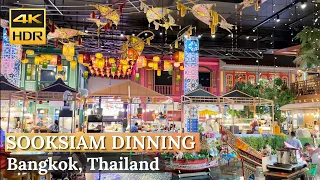 [BANGKOK] ICONSIAM "Incredible Thai Street Foods At Sook Siam Dining Zone"| Thailand [4K HDR]