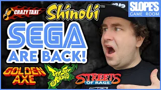 LIVE REACTION to new SHINOBI, STREETS OF RAGE, CRAZY TAXI, JET SET RADIO & GOLDEN AXE - SGR