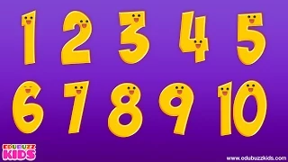 Numbers 1 to 10 Chant | 10 Little Numbers Song  | Numbers Rhymes for Children