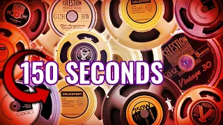 13 Celestion speakers in 150 seconds (high gain/metal)