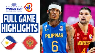 Gilas Pilipinas vs Montenegro Full Game Highlights | 2023 FIBA World Cup Tune Up Game NBA 2K23