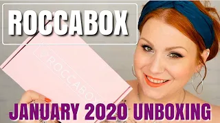 A FEW FAMILIARS ?! ROCCABOX JANUARY 2020 BEAUTY SUBSCRIPTION UNBOXING