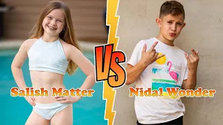 Salish Matter VS Nidal Wonder Stunning Transformation ⭐ From Baby To Now