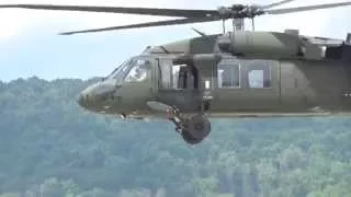 UH 60 Black Hawk Helicopter practice