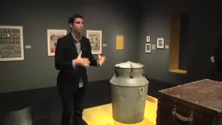 Inside "Houdini: Art and Magic" - The Milk Can Escape