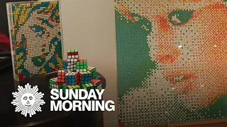 The Cubist: Turning Rubik's Cubes into art