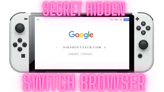 Nintendo Switch - How to Use Google Web Browser