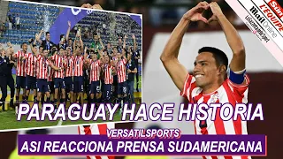 ASI REACCIONA PRENSA SUDAMERICANA a TITULO PREOLIMPICO de PARAGUAY vs VENEZUELA