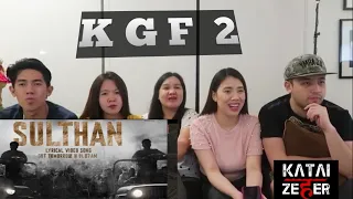 Girls Reaction on K G F 2 songs ! KATAI ZEHER REACTION