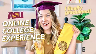 My Online College Experience | I finally graduated!