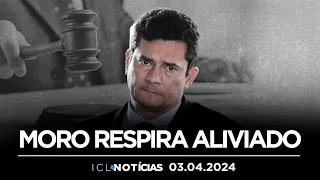 ICL NOTÍCIAS - 03/04/24 - JULGAMENTO QUE PODE TIRAR MANDATO DE SERGIO MORO RECOMEÇA HOJE