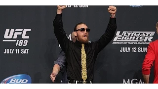 Conor McGregor Unleashes the Notorious One at UFC 189 Press Conference