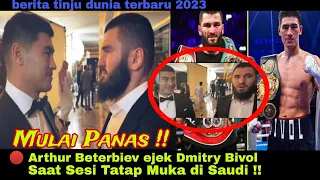 PANAS‼️Arthur Beterbiev Ejek Dmitry Bivol Saat Sesi Tatap Muka | Tinju Dunia Hari Ini | Tinju 2023