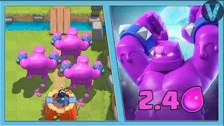 THE FASTEST GOLEM IN THE WORLD! DECK FOR 2.4 ELIXIR / CLASH ROYALE