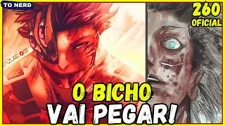 😱2º ROUND: RYOMEN SUKUNA VS SATORU GOJO ? JUJUTSU KAISEN 260 OFIC