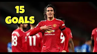 Edison Cavani - Goals 2020/21 - All 15 Goals For Manchester United