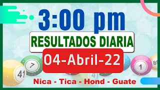3 PM Resultados Loto Nicaragua 04 Abril 22