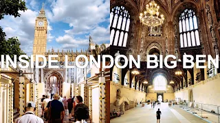 WESTMINSTER HALL, BIG BEN IS BACK! INSIDE LONDON BIG BEN, UK PARLIAMENT 4K TOUR, LONDON CITY WALK