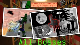 Minecraft vs Zombies 2 (Unity Version 0.2.5) All Bosses