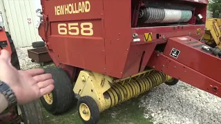 I BOUGHT A CHEAP USED ROUND BALER TO START MY FARMING OPERATION